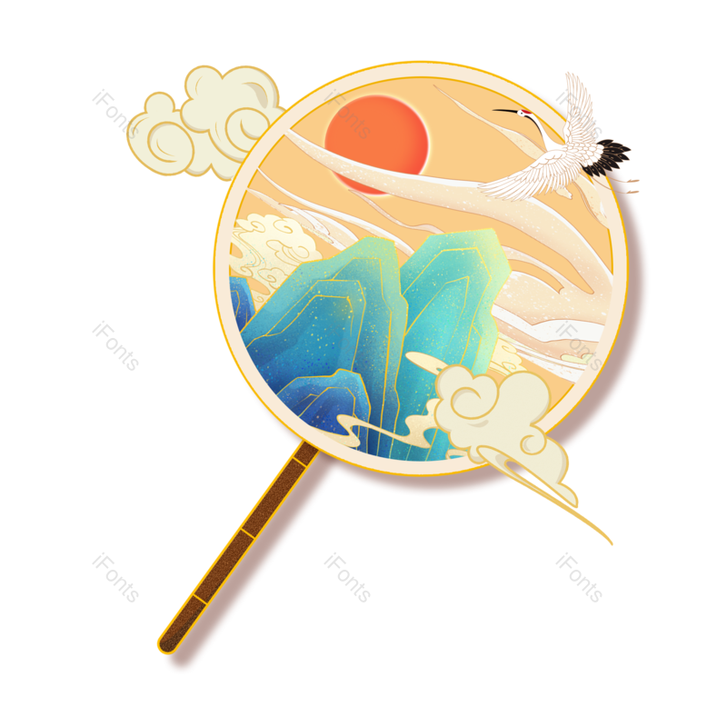 边框图片,装饰元素,祥云PNG,中国风免抠素材